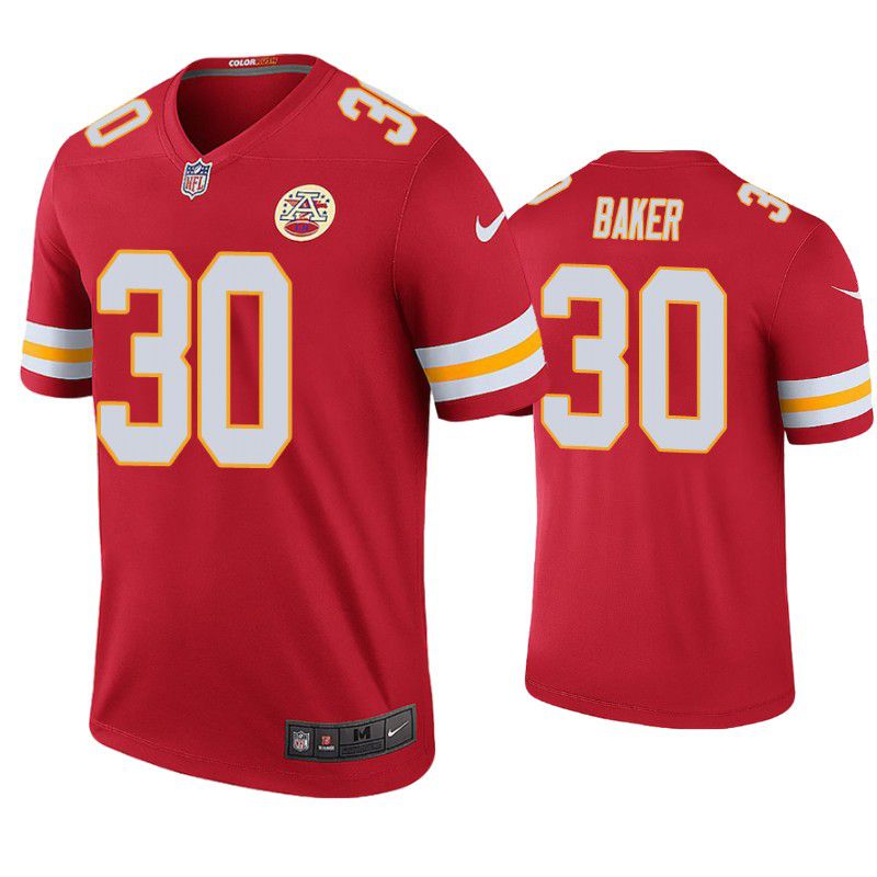 Men Kansas City Chiefs #30 Deandre Baker Nike Red Limited NFL Jersey->kansas city chiefs->NFL Jersey